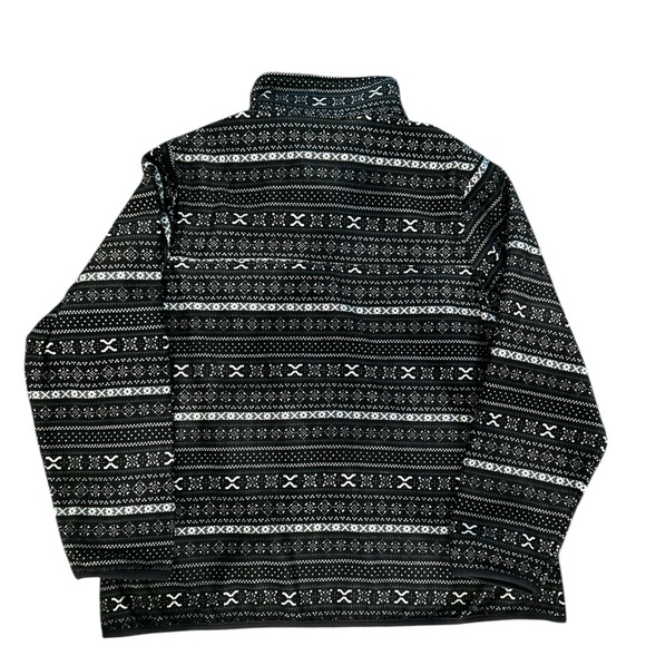 Jachs Black and Gray fleece pull over - Picture 2 of 5